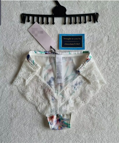 NUEVO AUTÓGRAFO M&S ""ROSIE SEDA DE LUJO Y CALZONCILLOS DE ENCAJE VINTAGE TALLA 6 - Imagen 4 de 5