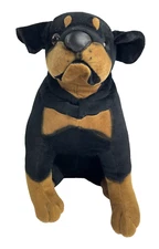 Stuffins Plush Rottweiler Puppy Dog 16" Realistic 1997 *Read*