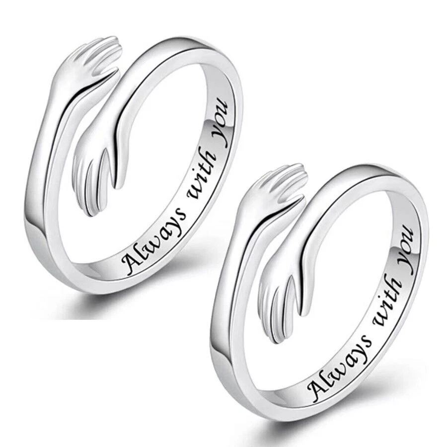 Silver ring clearance gift for girlfriend