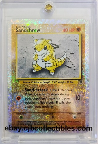 Pokémon SANDSHREW 91/110 Reverse Holo Legendary Collection - Played 🍒