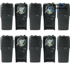 10 Black Repair Housing Front Case Replacement for CP200D CP Radio with Mic