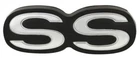 FITS 1971-1972 CHEVELLE MALIBU REAR BUMPER SS EMBLEM BADGE 3975497