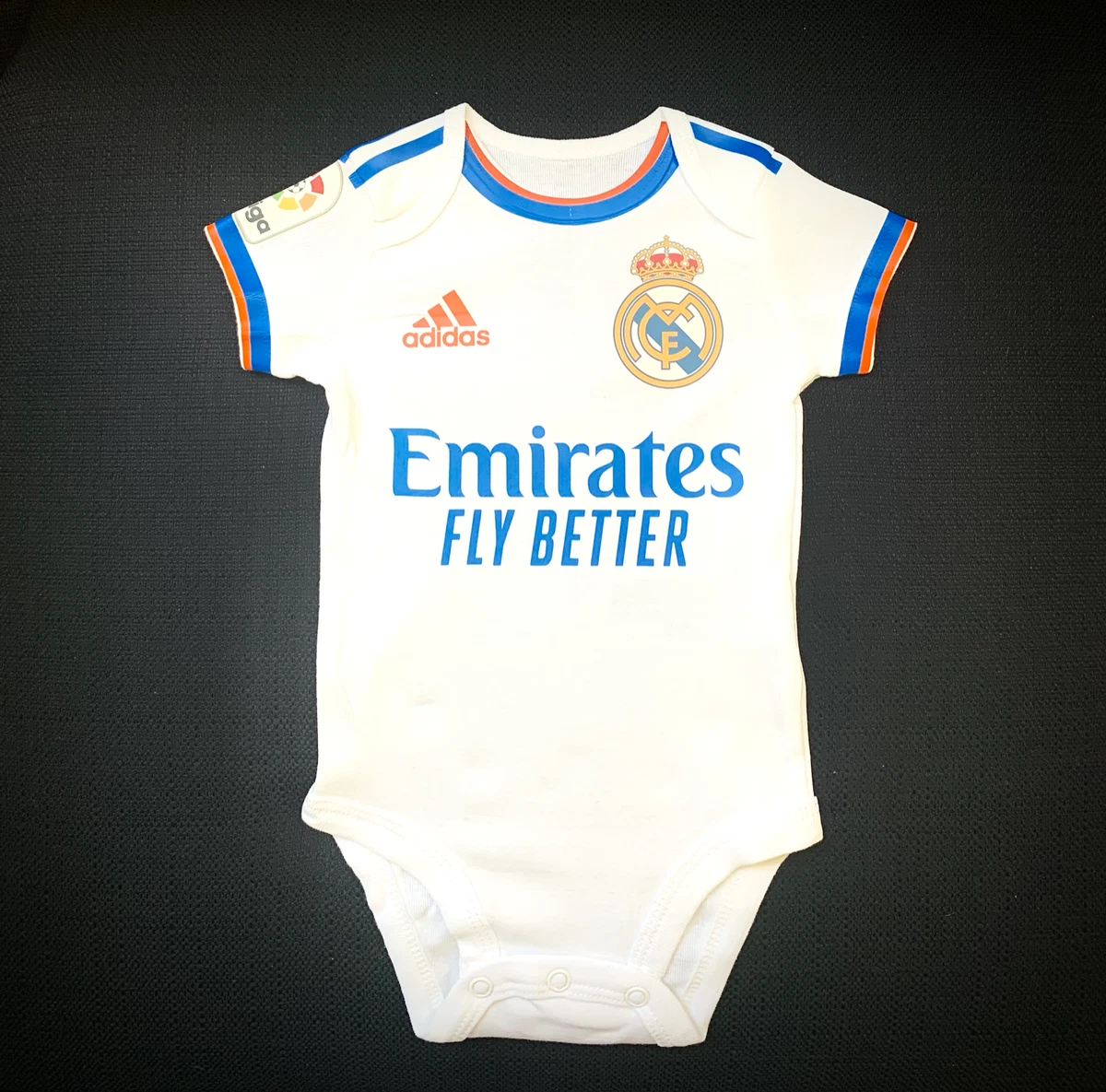 real madrid baby bodysuit