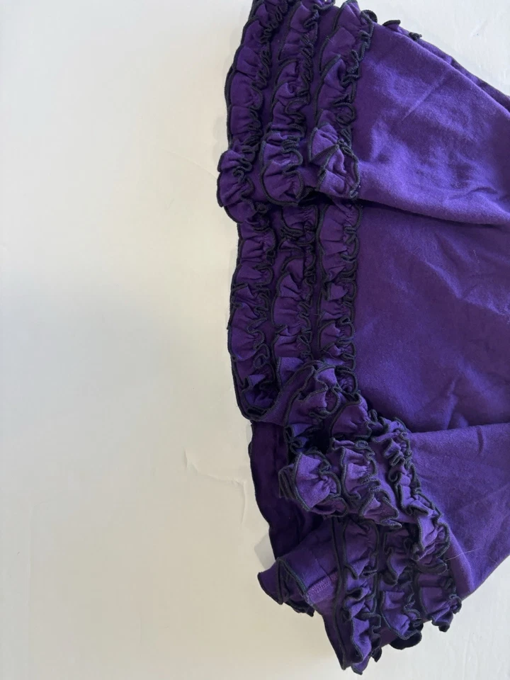 Falda con Volantes Lemon Loves Lime Niñas Púrpura Y Negra Talla 4 Foto 2 de 4