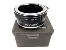 K F Concept PK-EOS M Lens Adapter Pentax K To Canon EOS M