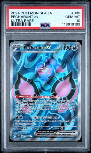Pecharunt ex graded PSA 10 for sale on eBay
