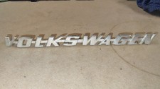 1967-1974 Vw Volkswagen Beetle Bug Rear Decklid Emblem Script Oem 113853687b