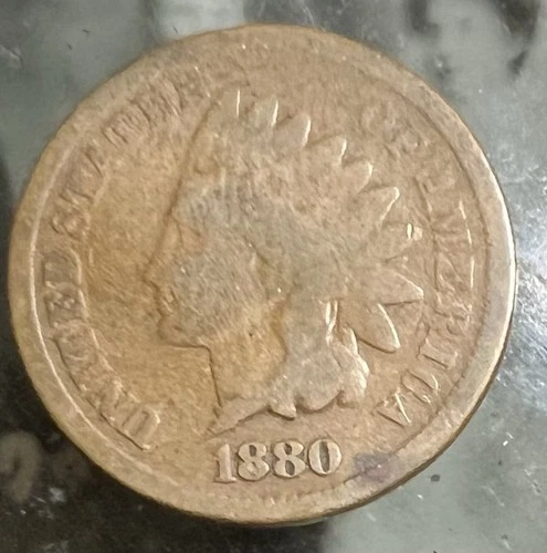 1880 INDIAN HEAD CENT OBV: WEAK GOOD REV: GOOD