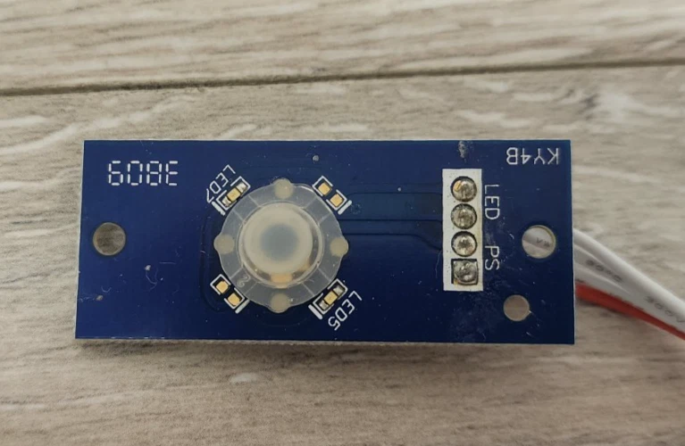 Rock Band 2 Wii Guitar Controller NWGTS2 Replacement Home Sync Buttons and Board - Image 4 of 4