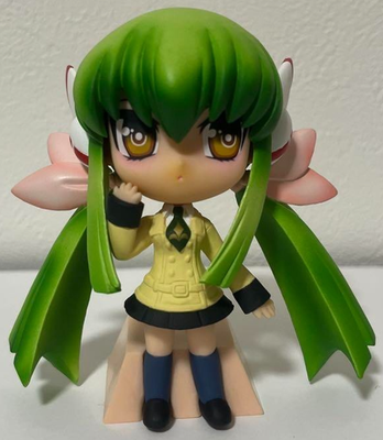 Japanese Anime Code Geass Mini Figure C.C. Deformania Collection