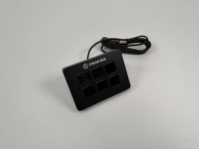 Elgato Stream Deck Mini, 6 Customizable LCD Keys - USB, Great Condition