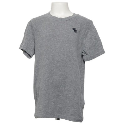 Abercrombie Kids, T-shirt, Größe: 140, Grau, Baumwolle/Polyester, Einfarbig #nUj