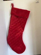 Hobby Lobby Red Velvet Christmas Stocking
