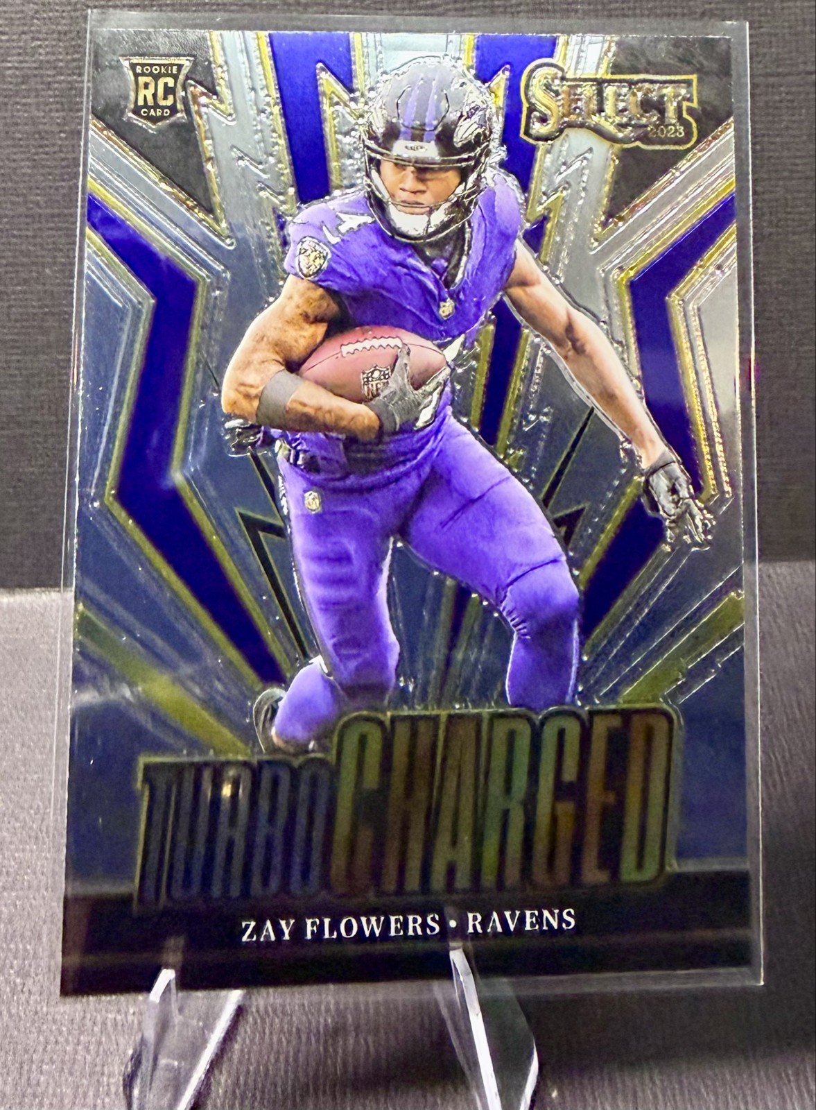 2023 Panini Select - Turbocharged Zay Flowers #TUR-ZFL (RC)