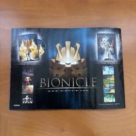 LEGO BIONICLE TOA METRU - TOA VAKAMA - 8601 - COMPLETE MANUAL + BOX