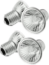 4-Pack UVA UVB Reptile Heat Lamp Bulb, E26/E27 75 Watt Reptile Heat Bulb Full Sp