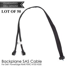 LOT OF 50 Dell 87JR7 Backplane SAS Cable for PowerEdge R640 PERC H750 H350
