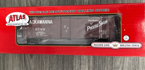 ATLAS HO RTR #20003381 50’ caja de una sola puerta coche Lackawanna #12014 nuevo en caja | Condition: New