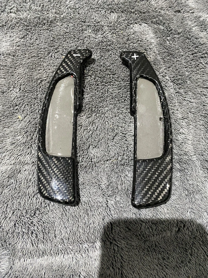 W204 C63 Carbon Fiber Gear shifters - Image 2 of 2