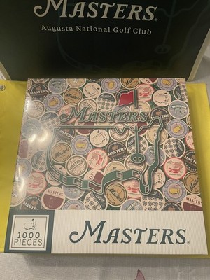 NEW Masters Golf Jigsaw 24X30 Puzzle 1000 Pc Augusta National Coasters Springbok