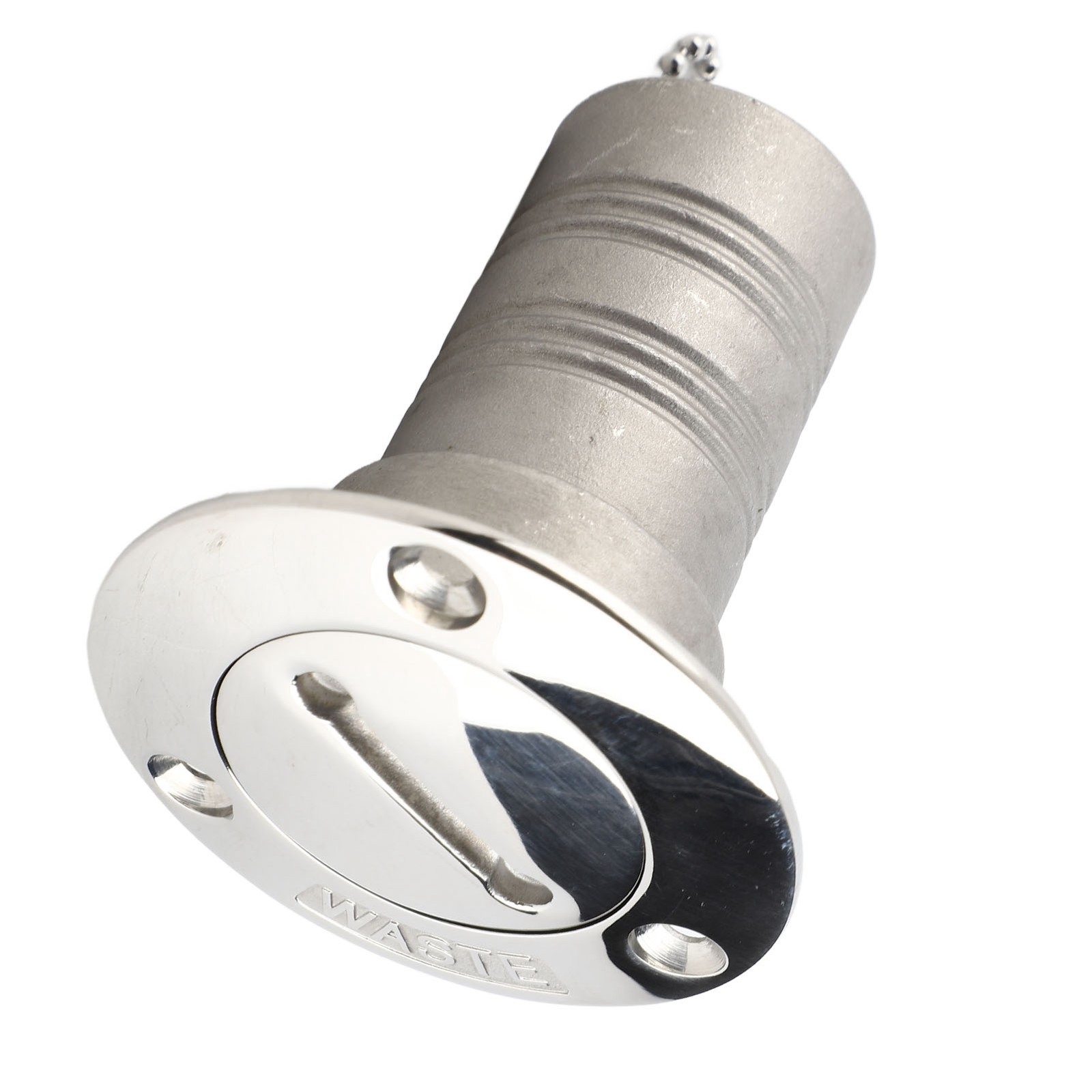⁺Stainless Steel Boat Marine Deck Fill Filler Keyless Cover Gas Fuel Tank