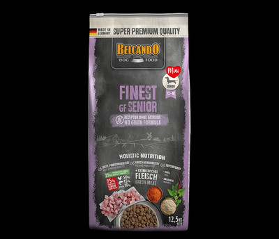 Belcando Finest GF SENIOR 12,5 kg Trockenfutter Hundefutter XS-M getreidefrei
