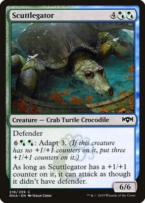 Scuttlegator | #218 | RNA | MTG | Regular | LP
