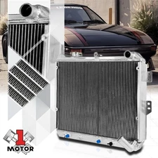 Aluminum 3 Row Core Performance Cooling Radiator for 83-85 Mazda RX7 FB/FB3S