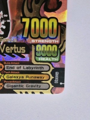 Brand New (Unused) Top Tier Animal Kaiser Evo. 8 Card (A176E