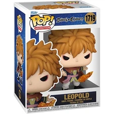 Funko POP! Animation - Black Clover S2 Vinyl Figure - LEOPOLD #1719 - NM/Mint
