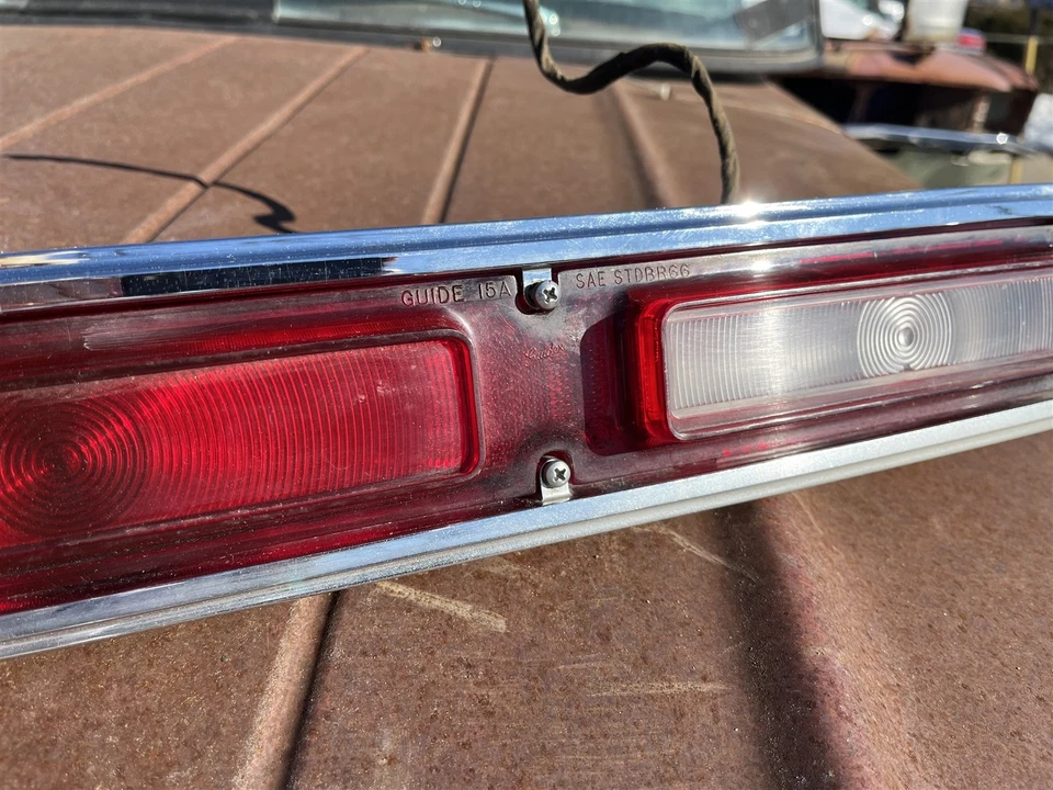 1966 Chevrolet Bel Air Biscayne conjunto de lanterna traseira esquerda Chevy OEM 66 LH - Imagem 4 de 4