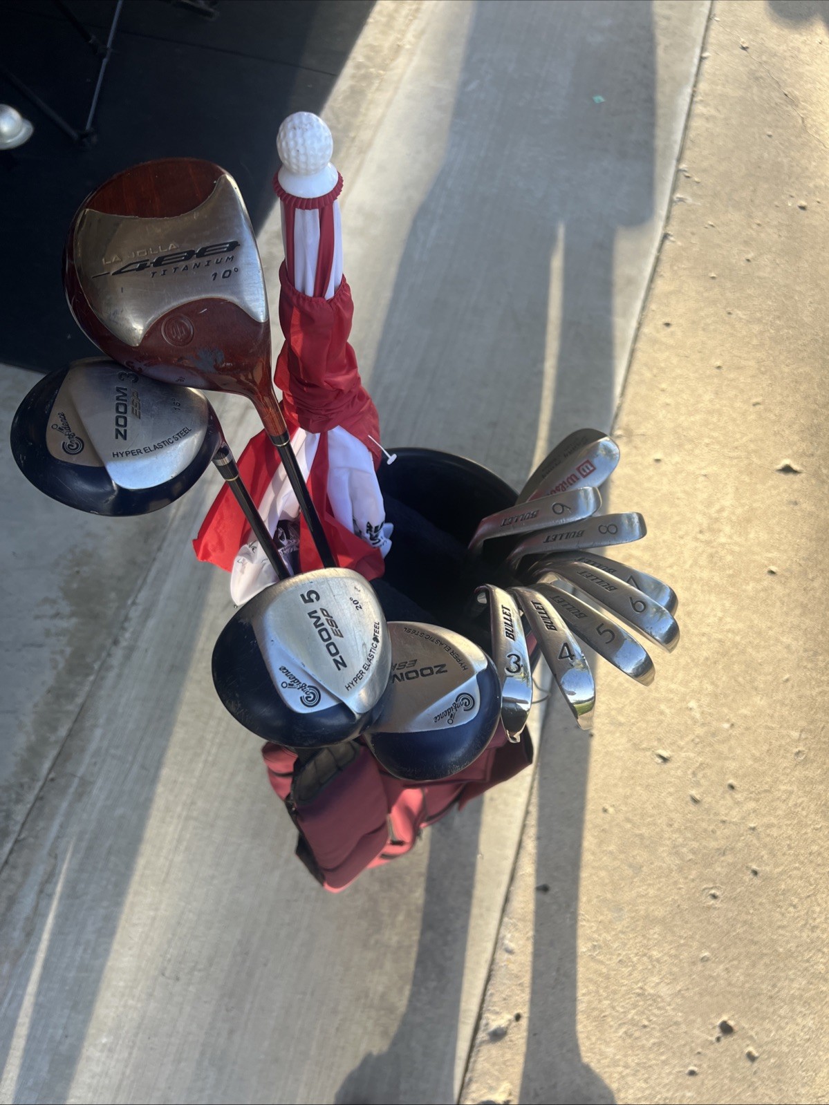 Club Set, La Jolla 400, Zoom Esp Woods, Bullet .444 Irons Se