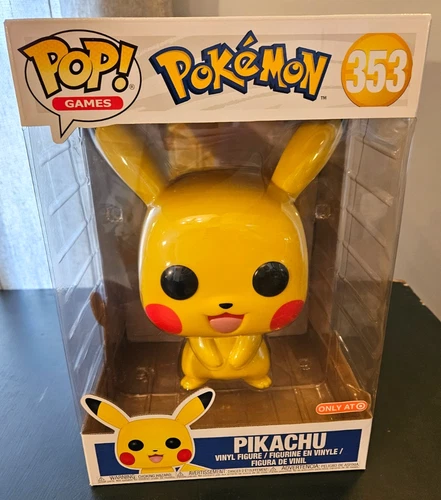 Funko Pop! Vinyl Jumbo 10 in: Pokémon - Pikachu - Target (Exclusive) #353