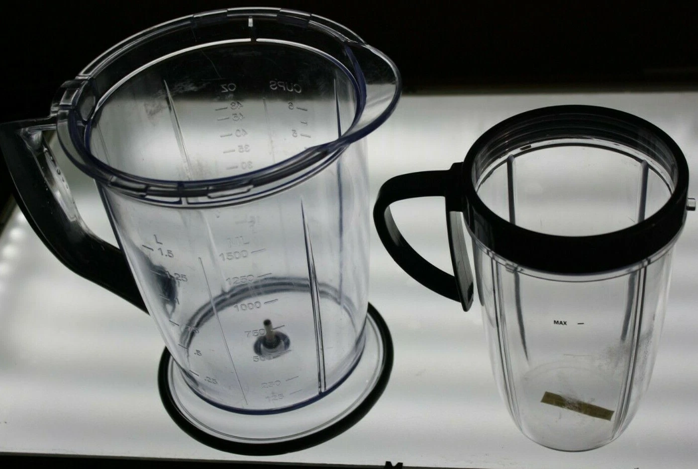 Ninja Master Prep Professional QB1004 Parts 48 oz Blender Pitcher + Blender Cup