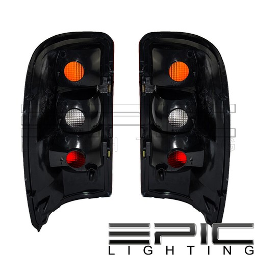 Tail Lamps for 2000-2003 CHEVY SUBURBAN TAHOE GMC YUKON Left Right Side Pair - Picture 2 of 3