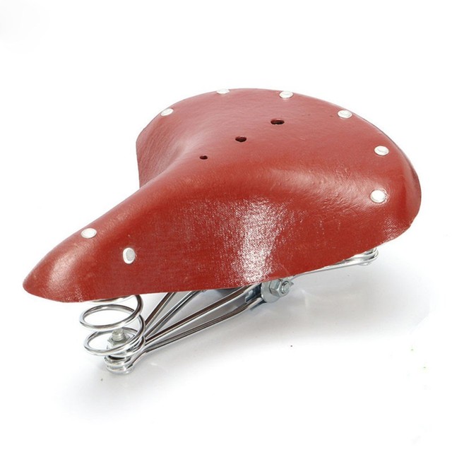 leather cruiser bike seat