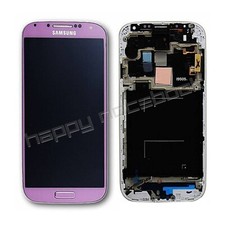 DISPLAY SAMSUNG ORIGINALE I9505 I9515 ROSA S4 TOUCH LCD SCHERMO GH97-14655G