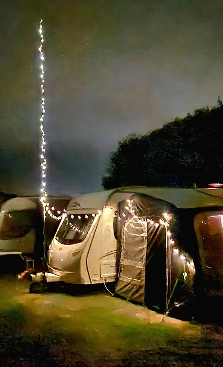Solar powered 2024 led pole lights