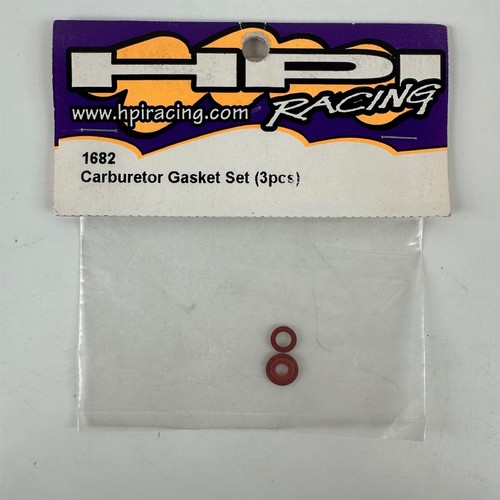 HPI Racing 1682 Carburetor Gasket Set (3 Pcs) NEW - Picture 1 of 2