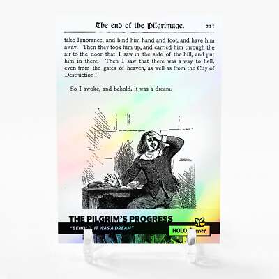 THE PILGRIM'S PROGRESS Card 2023 GleeBeeCo Holo Classics #THBH