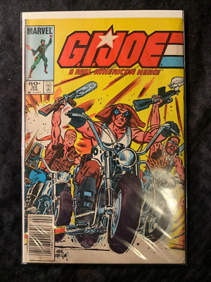 GI Joe #32 VINTAGE 1985 Marvel Comics 1st Appearance Lady Jaye