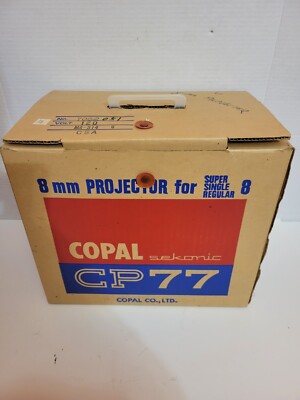 COPAL SEKONIC CP77 8MM PROJECTOR in Original Box | eBay