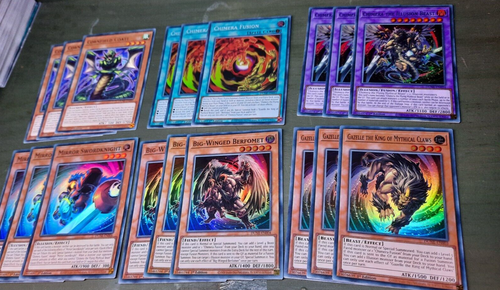YuGiOh Chimera / Illusion / Phantom beast Deck Core 18 Card Bundle DUNE - Picture 2 of 4