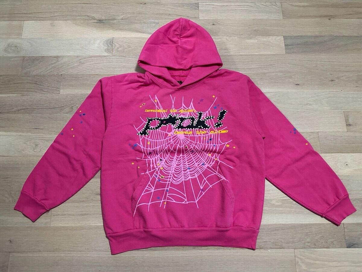 SPIDER WORLDWIDE PUNK V2 HOODIE PINK - 100% AUTHENTIC SPIDER WORLDWIDE PUNK V2 HOODIE PINK - 100% AUTHENTIC