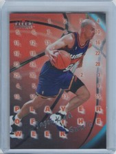 2000-01 Fleer Mystique Player of the Week Jason Kidd Phoenix Suns Insert