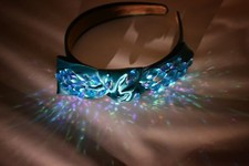 New fashion brand designer headband hair accessory with sparkly rhinestones