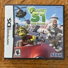 Planet 51: The Game (Nintendo DS, 2009) CASE AND MANUAL ONLY
