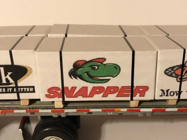 1/64 scale trailer load set of 10 TRUCK LOAD OF FUN mowing    ertl, dcp, semi - Image 4 of 4