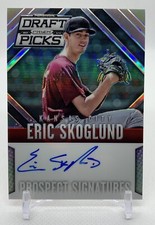 2014 Panini Prizm Draft Picks Eric Skoglund Autograph #36 Kansas Coty Royals
