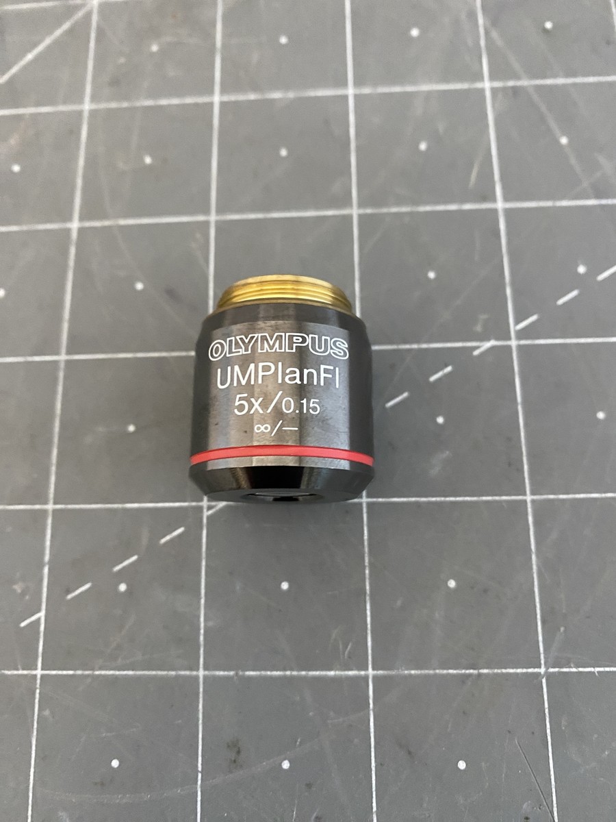 Olympus UMPlanFL Microscope Objective Lens 5x/0.15 | eBay Olympus UMPlanFL Microscope Objective Lens 5x/0.15 | eBay
